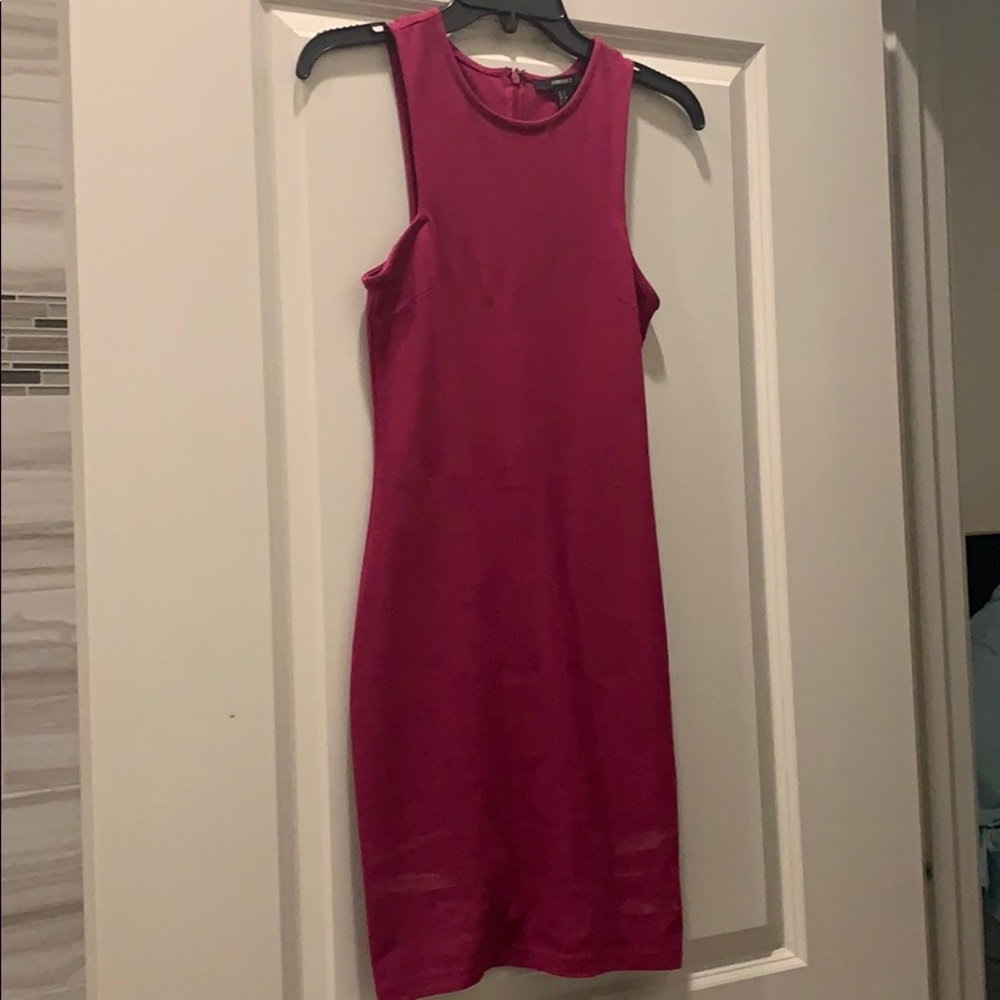 Magenta Body-con Dress